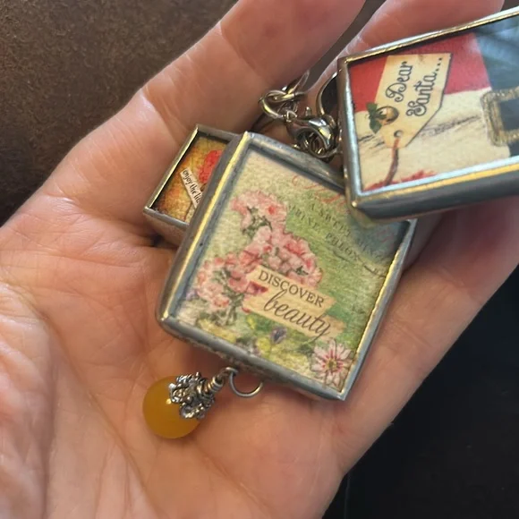 Silver Charm Pendant Necklace - Picture 15 of 16